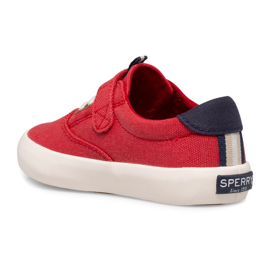 Sperry Spinnaker Yıkanabilir Junior Spor Ayakkabı Kırmızı