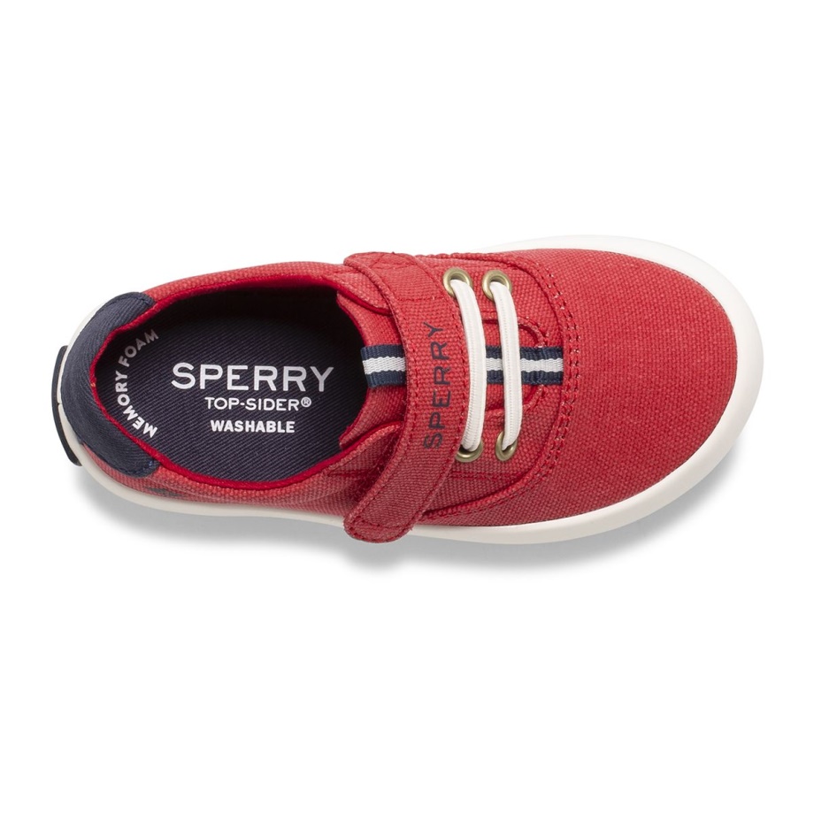 Sperry Spinnaker Yıkanabilir Junior Spor Ayakkabı Kırmızı