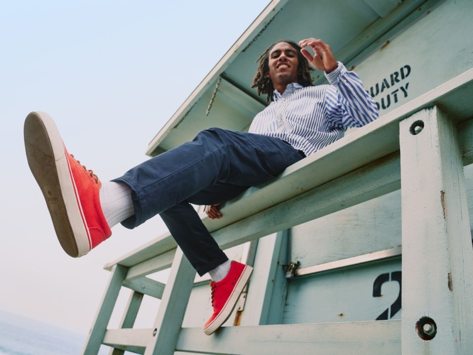 Sperry Striper Ii Cvo Kenevir Spor Ayakkabı Fildişi