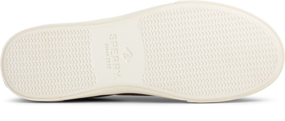 Sperry Striper Plushwave Cvo Deri Spor Ayakkabı Koyu Ten Rengi