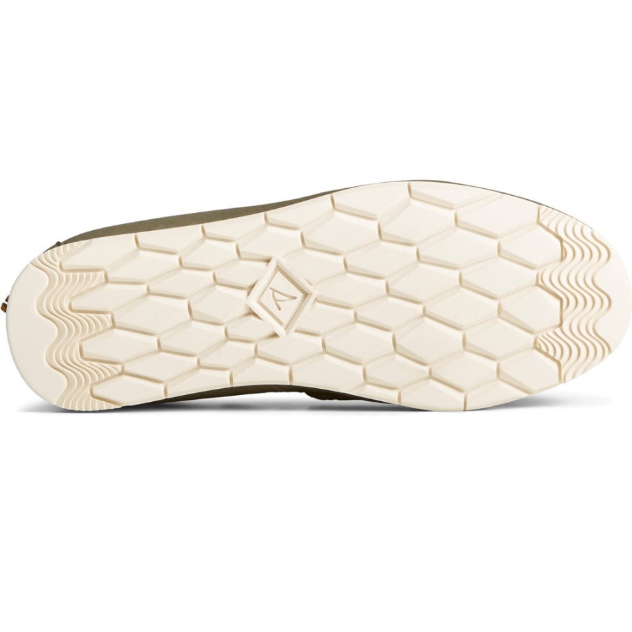 Sperry Kadın Moc-sider Metalik Ayakkabı Zeytin