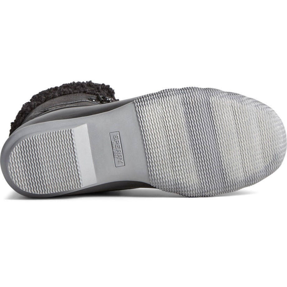 Sperry Kadın Tuzlu Su Alp Yarım Bot Siyah