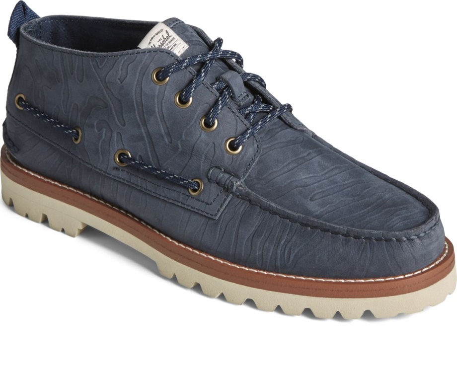Sperry X Herschel Otantik Orijinal Vibram Chukka Sperry Donanması