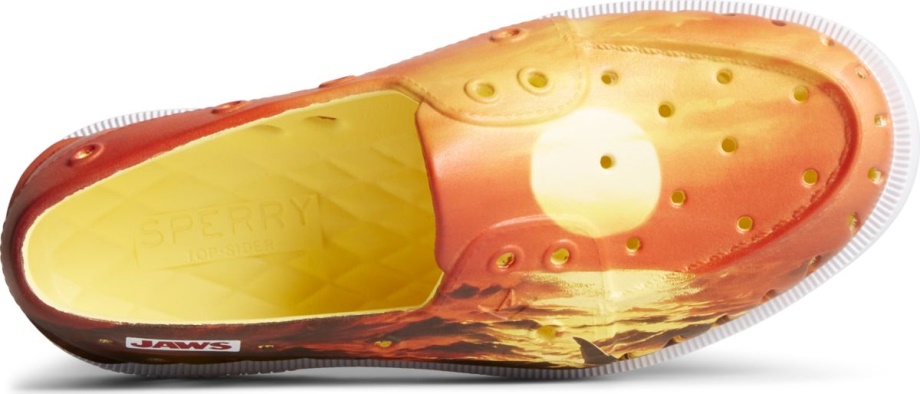 Sperry X çeneler Otantik Orijinal şamandıra Tekne Ayakkabısı Sperry Turuncu