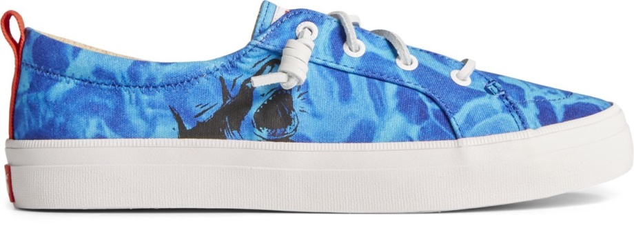 Sperry X çeneler Arması Vibe Köpekbalığı Spor Ayakkabı Sperry Mavisi