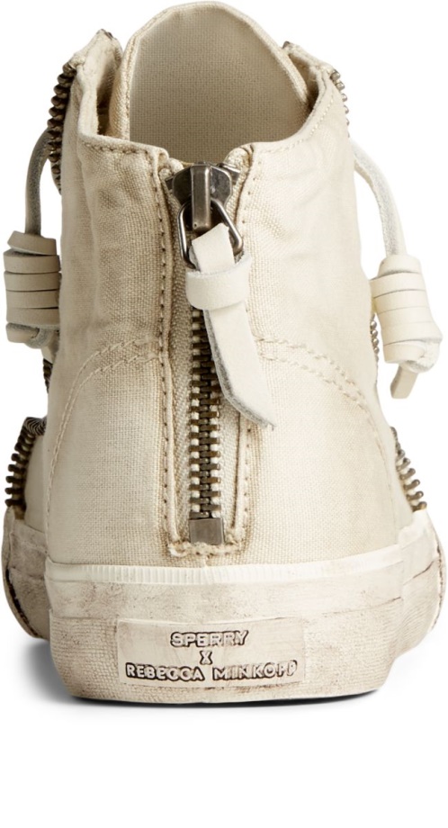 Sperry X Rebecca Minkoff Yüksek Top Spor Ayakkabı Ten Rengi Sperry