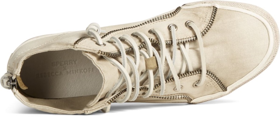 Sperry X Rebecca Minkoff Yüksek Top Spor Ayakkabı Ten Rengi Sperry