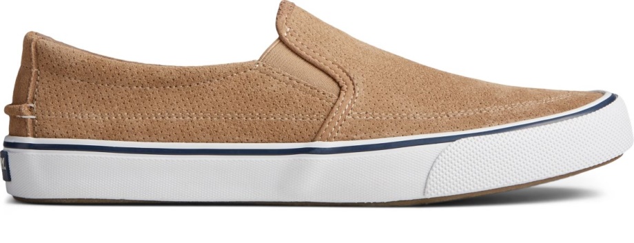 Striper Ii Ikiz Gore Delikli Slip On Spor Ayakkabı Sperry Taupe