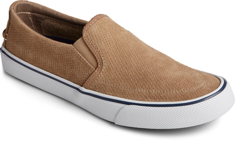 Striper Ii Ikiz Gore Delikli Slip On Spor Ayakkabı Sperry Taupe