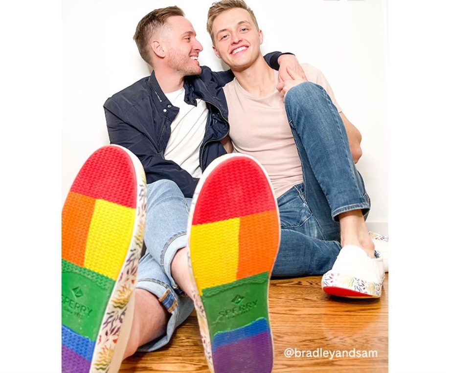 Striper Ii Ikiz Gore Gurur Ayakkabı üzerinde Slip Beyaz Multi Sperry