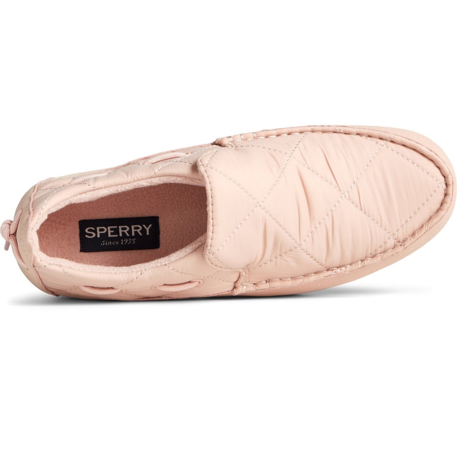 Sperry Allık üzerinde Kadın Moc-side Naylon Slip