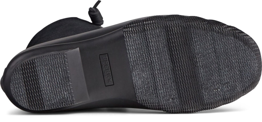 Kadın Tuzlu Su Orta çizme Sperry Siyah