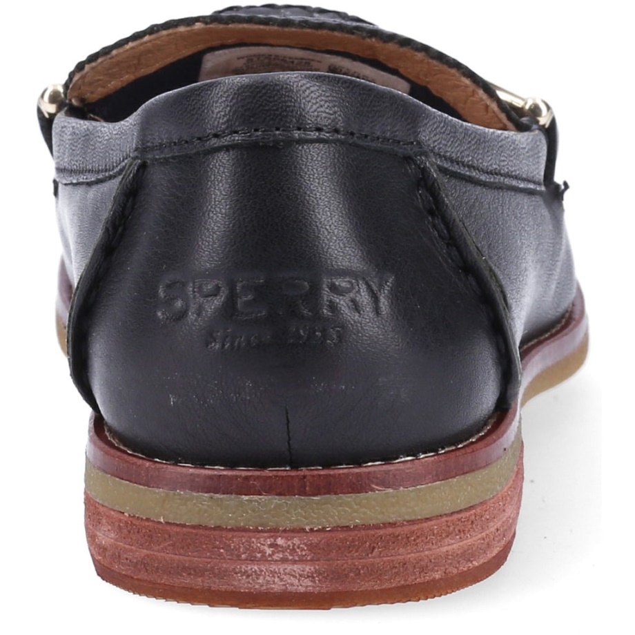 Kadın Liman Kuruş Plushwave Köstek Mokasen Siyah Sperry