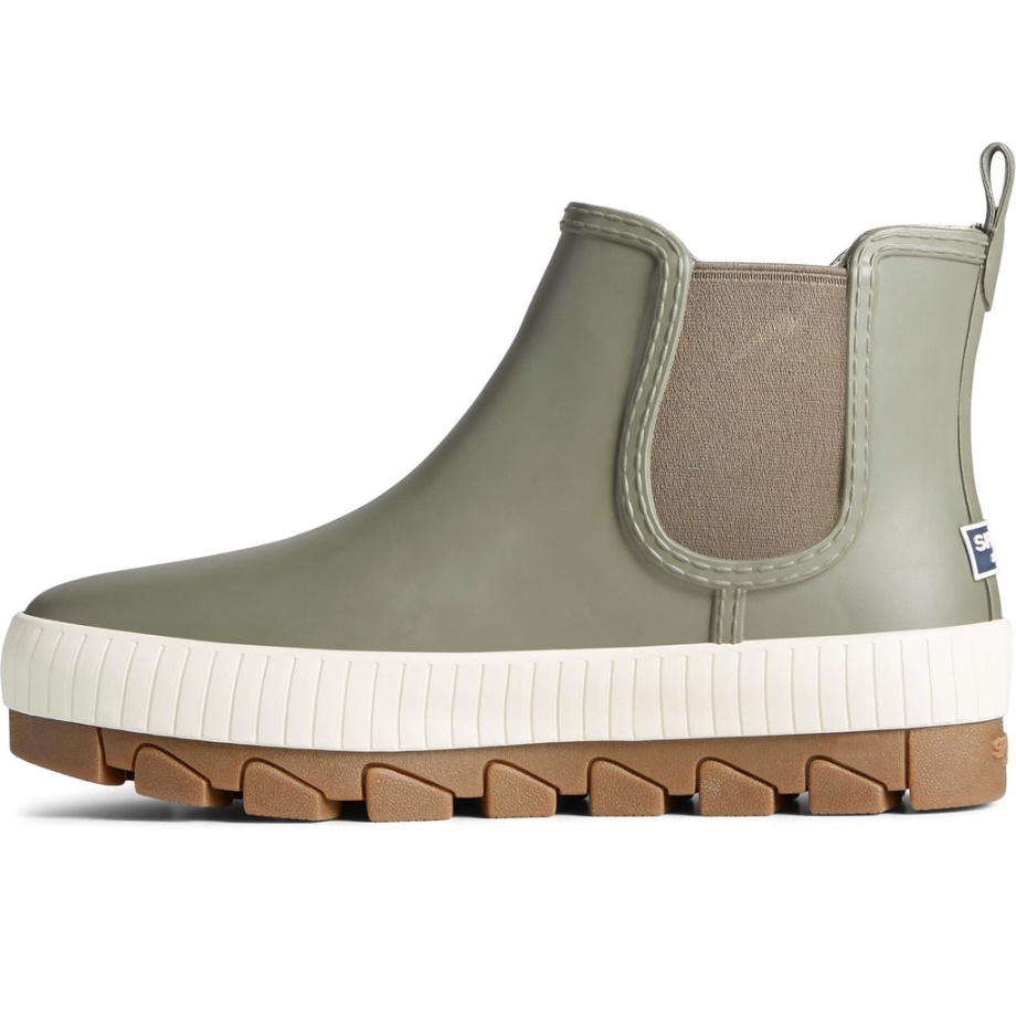 Kadın Torrent Chelsea Yarım Bot Sperry Zeytin