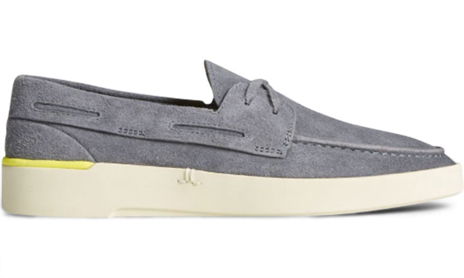 Erkek Sperry X John Efsane Imzalı Plushwave Tekne Ayakkabısı Gri Sperry