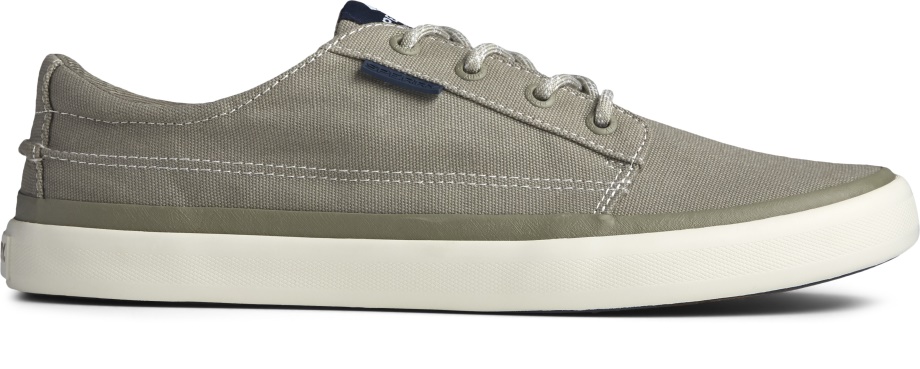 Sperry Erkek Sahil şeridi Blucher Spor Ayakkabı Koyu Zeytin