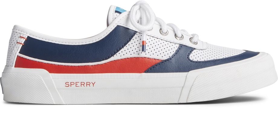 Kadın Soletide U-boğaz Beyaz Sperry